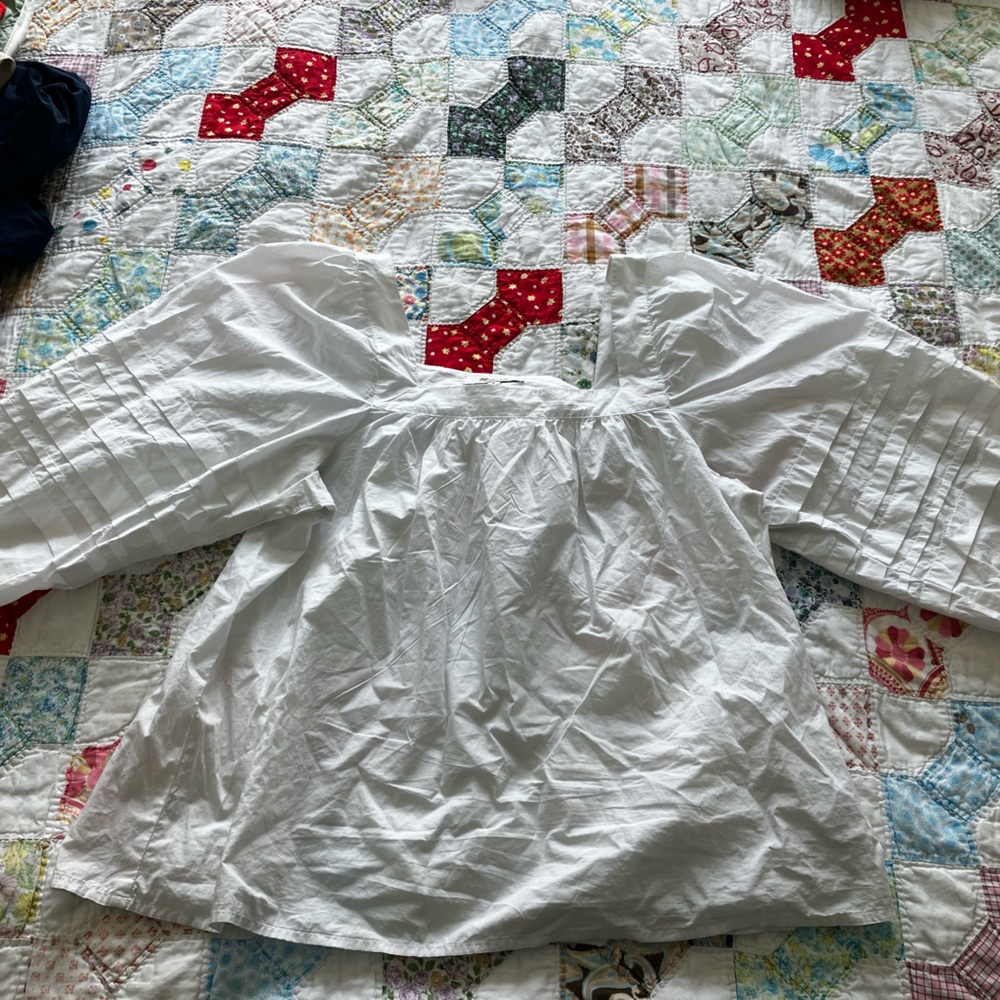 Puff Sleeve Madewell Blouse